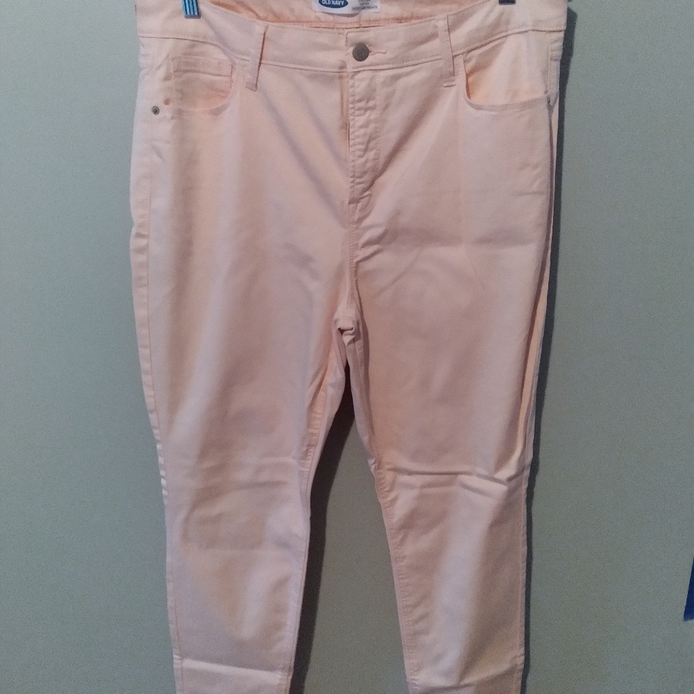 Old Navy size 16 mid-rise super skinny pants.